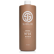 SJOLIE SUNLESS front bottle view showing label and size, clear professional packaging benefit
