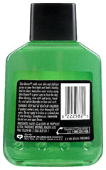 Skin Bracer by Mennen close-up of liquid pour and texture demonstrating quick absorption and cooling benefit