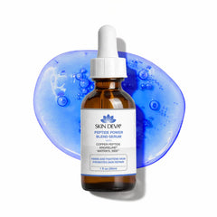 SKIN DEVA bottle front packaging showing label and size benefit: clear product identity