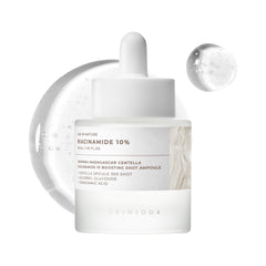SKIN1004 front packaging showing ampoule bottle and calming design benefit: clarity
