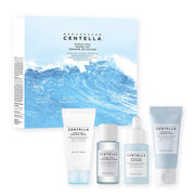 SKIN1004 kit front packaging showing compact travel set and benefits