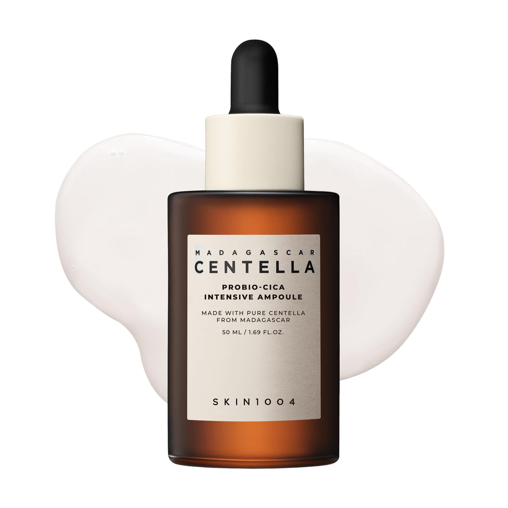 SKIN1004 front packaging showing ampoule bottle and label benefits