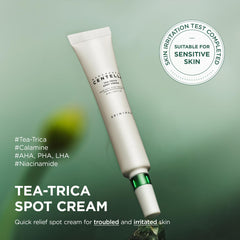 SKIN1004 close-up cream texture revealing lightweight, soothing finish