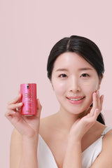 SKIN79 BB cream swatch on wrist showing Pink 21 natural finish