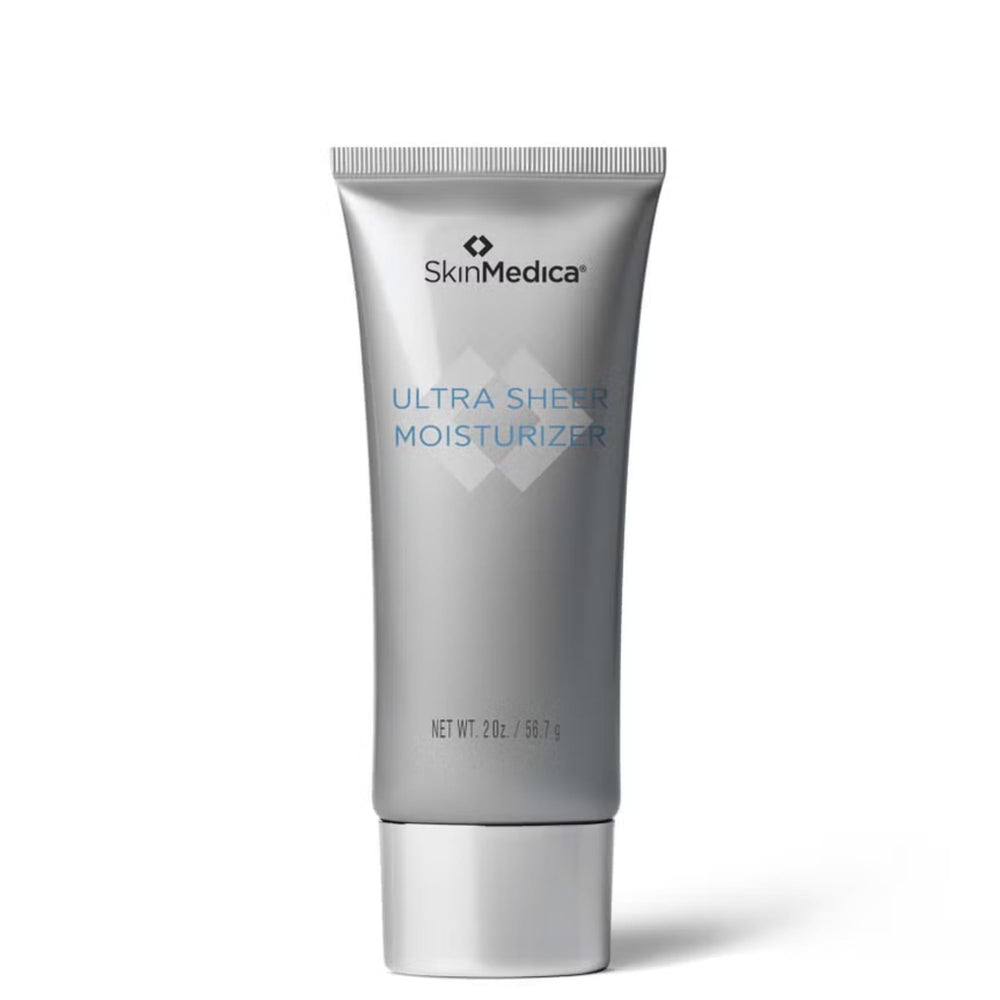 SkinMedica front packaging showing tube and clean branding, conveys trustworthy hydration