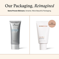 SkinMedica texture close-up displaying lightweight cream and fast absorption benefit
