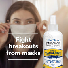 SkinSmart Antimicrobial close-up spray nozzle illustrating easy mist application benefit
