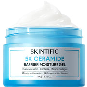 SKINTIFIC front packaging jar showing product clarity and trust