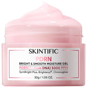 SKINTIFIC front packaging showing bottle and label with product benefit