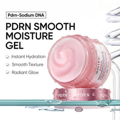 SKINTIFIC open jar texture of gel highlighting lightweight hydration feel