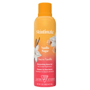 Skintimate front can showing vanilla sugar scent and benefits