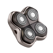 Skull Shaver Forte PRO front view showing four rotary heads for consistent close shaves