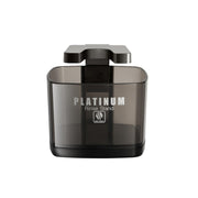 Skull Shaver front view showing sleek rinse stand and tidy storage benefit