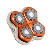 Skull Shaver front packaging showing the Rugged replacement head and benefits
