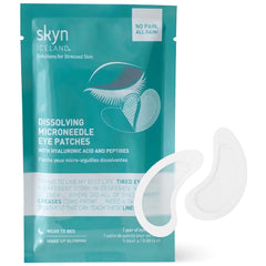skyn ICELAND front packaging showing patches and clear instructions for targeted delivery