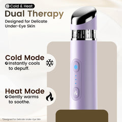 SLLIOS wand held in hand demonstrating size and travel-friendly convenience