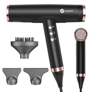 slopehill hair dryer front view showing compact design and powerful airflow benefit