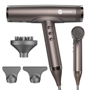 slopehill front view of the compact high-speed hair dryer showing sleek body and nozzle