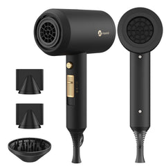 slopehill front view black dryer showing sleek design and fast drying benefit