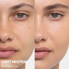Smashbox open cap dispensing product highlighting easy application benefit