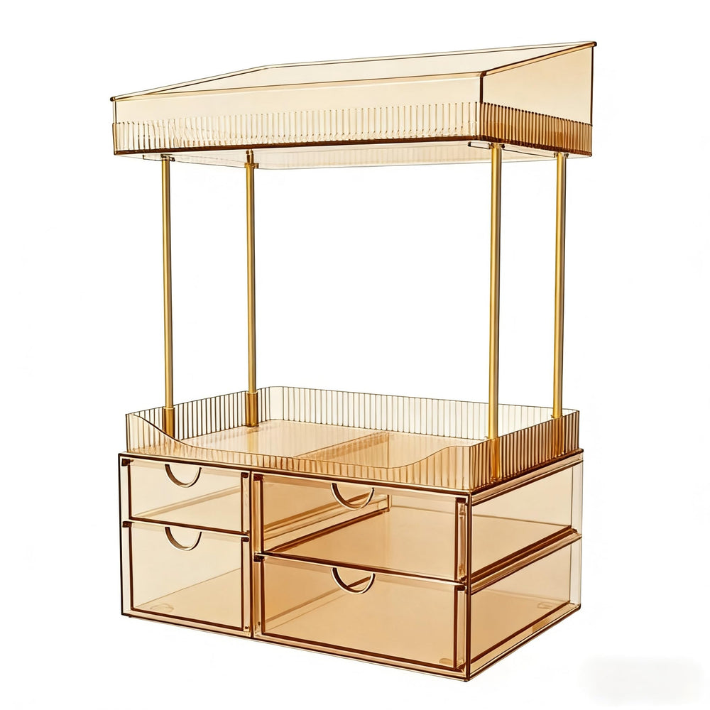 SNSLXH front view showing amber clear organizer and tidy products benefit visibility