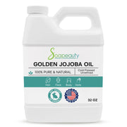 Soapeauty front packaging showing 32 fl oz bottle and product benefit