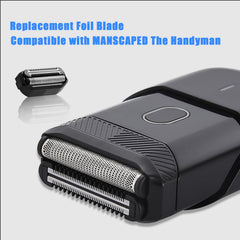 Sodaer view of long-hair leveler mechanism demonstrating snag-free cutting benefit