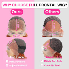SOEZ lace frontal closeup highlighting 13x4 HD transparent lace for seamless blending