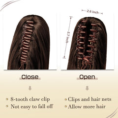 SOFEIYAN claw clip detail demonstrating secure, comfortable attachment