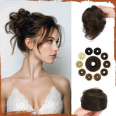 SOFEIYAN front view of bun showing natural finish and easy application