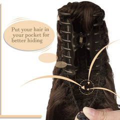 SOFEIYAN fiber texture close-up displaying realistic curls and natural shine