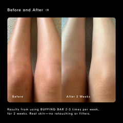 Soft Services Buffing Bar creamy lather detail showing moisturizing soap base benefit