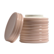 Soft Services Theraplush front packaging showing elegant dispenser and refillable design benefits