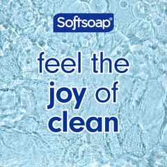 Softsoap creamy foam texture on hand demonstrating soft lather