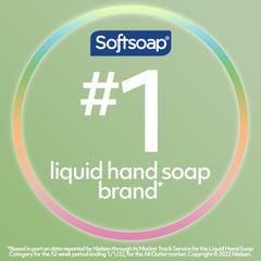 Six-pack of Softsoap bottles grouped to show value and consistent home supply