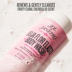 Sol de Janeiro Bom Dia Bright pump detail highlighting gentle exfoliation benefits