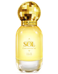 Sol de Janeiro bottle front view showcasing elegant design and lasting scent