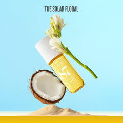 Sol de Janeiro close-up of side label highlighting fragrance details and notes