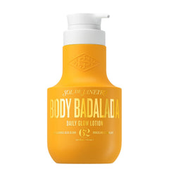 Sol de Janeiro front packaging showing limited edition bottle with glow