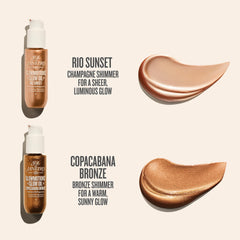 Sol de Janeiro oil in hand demonstrating smooth spread and quick absorption