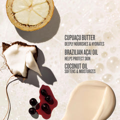 Sol de Janeiro pouring gel onto hand to show silky hydration and easy application