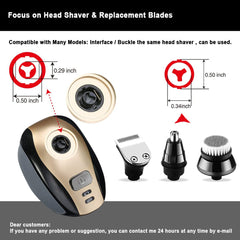 SOLASKY blade and foil close-up showing sharp edge for smoother shaves