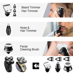 SOLASKY replacement head in use on cheek demonstrating consistent trimming benefit