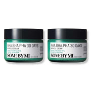SOME BY MI front packaging of twin cream jars showing value and routine convenience