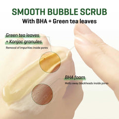 SOME BY MI green tea and botanical ingredients highlighting calming benefits