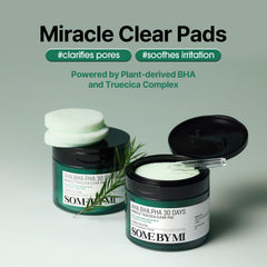 SOME BY MI close-up of pad texture revealing soft layers for gentle exfoliation