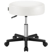 SONGMICS front view of rolling stool showing compact design and mobility benefit