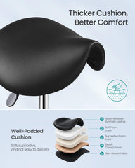 SONGMICS metal base and casters showing sturdy support and smooth rolling