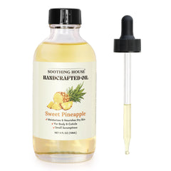 Soothing House front bottle showing label and pineapple scent benefit