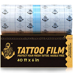 Sorry Mom front packaging showing clear protective tattoo film benefit protection